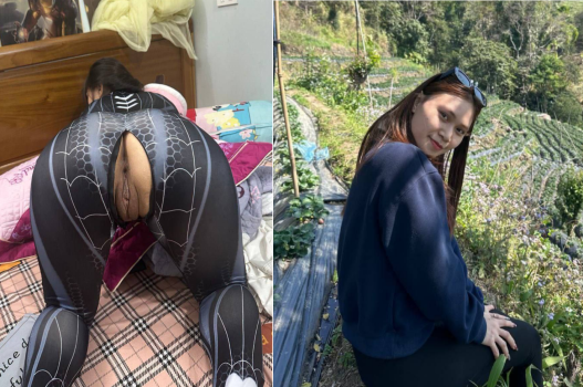 Em cosplay Spider-Man bị phá rên la