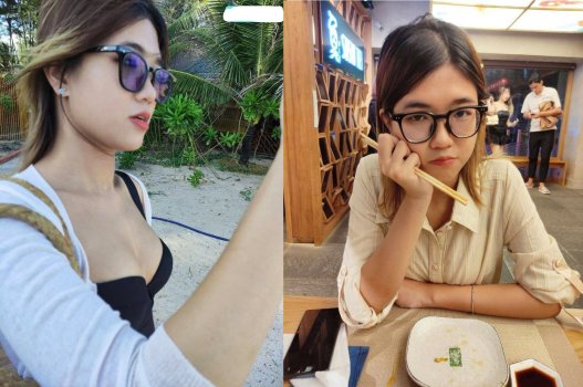 Nghiện cu nên thấy hàng là em lao vào bú