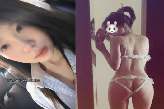 Sinh viên Y khoa bím hồng hào không tí lông